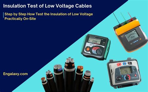 low voltage cable insulation test